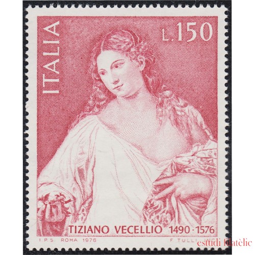 Italia Italy 1271 1976 400º Aniversario de la muerte del pintor Tiziano Vencellio MNH