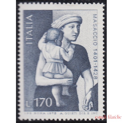 Italia Italy 1361 1978 550º Aniversario de la muerte del pintor Masaccio MNH