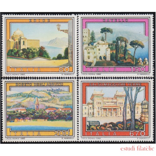 Italia Italy 1380/83 1979 Turismo vistas MNH