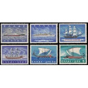 Grecia Greece 654/59 1958 Marina mercante MNH