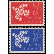 Grecia Greece 753/54 1961Europa MNH