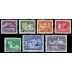 Hungría Hungary 1395/01 1960 Castillos Impresos sobre papel tintado MNH