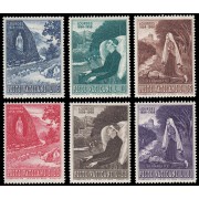 Vaticano 251/56 1958 Centenario de las apariciones de Lourdes MNH