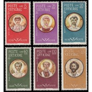 Vaticano 274/79 1959 Efigies diversas Mártires MNH