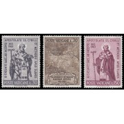 REL/S Vaticano 387/89 1963  1100 aniv. del apostolado de St. Cirilo MNH