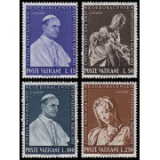 REL/S Vaticano  401/04 1964  Exposición Internacional de New York MNH