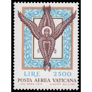 Vaticano Aéreo 59 1974 Angel de la Basílica de St. Marcos Venecia MNH