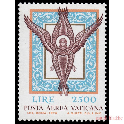 Vaticano Aéreo 59 1974 Angel de la Basílica de St. Marcos Venecia MNH