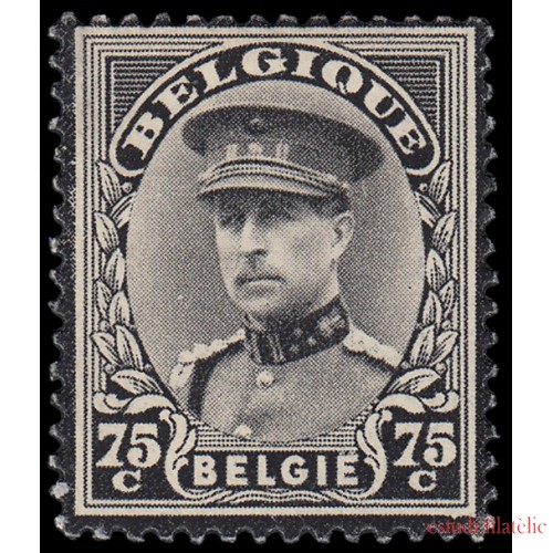 Bélgica 384 1934 Muerte de Alberto I MNH