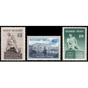 Bélgica 860/62 1951 Por el monumento a los presos políicos MNH