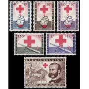 Bélgica 1096/71 1959 Centenario de la Cruz Roja MNH