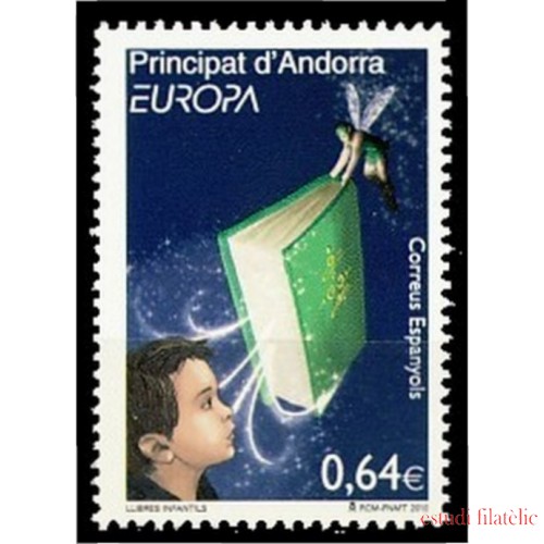 Andorra Española 375  2010 Europa MNH 