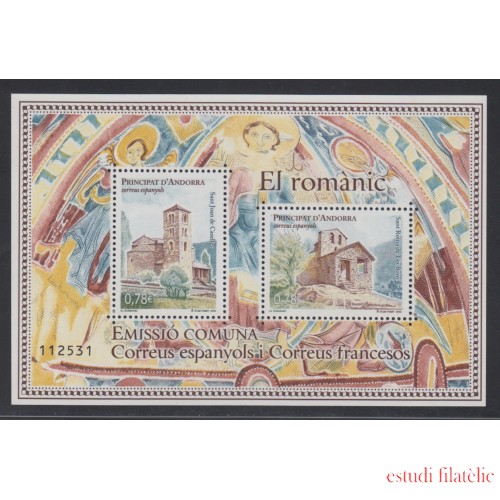 Andorra Española 379 2010 El Románico MNH 