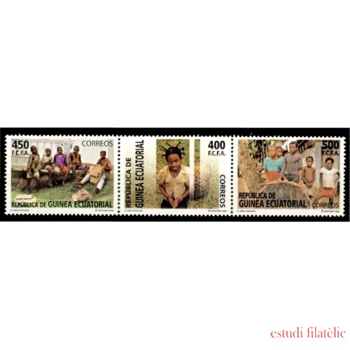 Guinea Ecuatorial 401/03 2008 El niño africano MNH