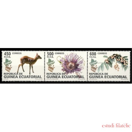 Guinea Ecuatorial 411/13 2008 Flora y Fauna MNH