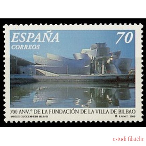 España Spain 3714 2000 DCC Aniversario de la Villa de Bilbao MNH