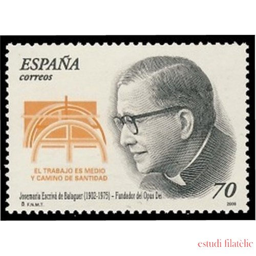 España Spain 3721 Año 2000 Beato Jose Maria Escrivá de Balaguer MNH