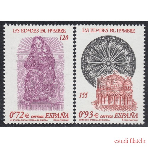 España Spain 3809/10 2001 Las Edades del Hombre MNH