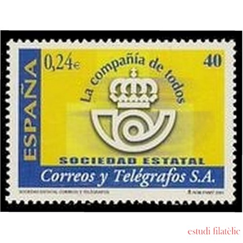 España Spain 3815 2001 Sociedad Estatal Correos y Telégrafos MNH