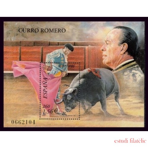 España Spain 3834 2001 Toros Curro Romero MNH