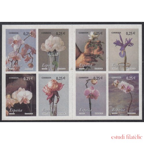 España Spain 3869/76 2002 La Flor y el Paisaje MNH