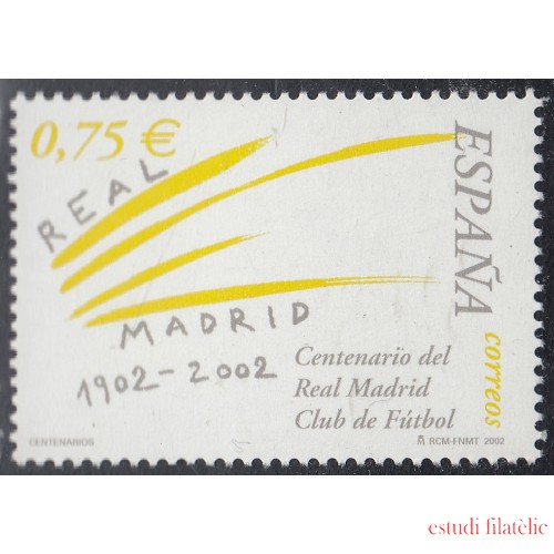 España Spain 3880 2002 Centenario del Real Madrid CF MNH