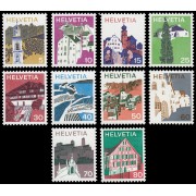 Suiza Switzrland 933/42 1973  Serie paisajes MNH