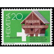 VAR2/S Suiza Switzerland 1121 1981 Museo al aire libre de Ballenberg Granero MNH