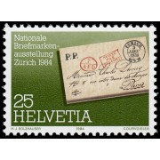 Suiza Switzerland 1196 1984 Carta prefilatélica MNH