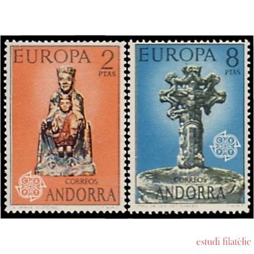 Andorra Española 89/90 1974  Europa MNH 