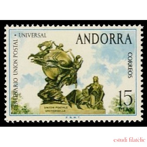 Andorra Española 93  1974 UPU MNH 