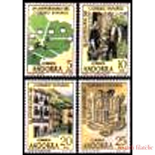 Andorra Española 112/15 SH116A/D 1978 Correo español MNH 