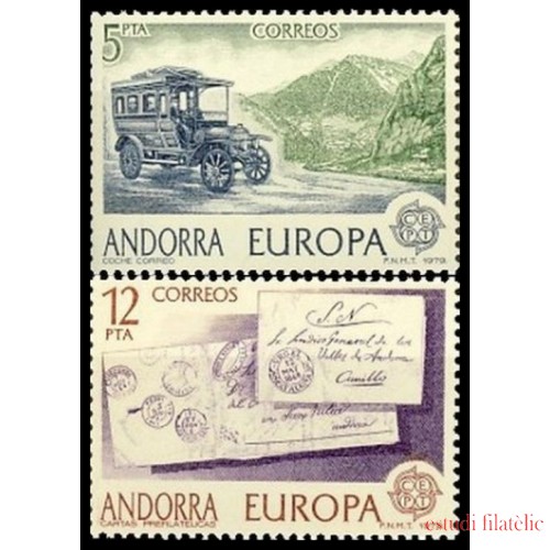 Andorra Española 125/26 1979 Europa MHN 