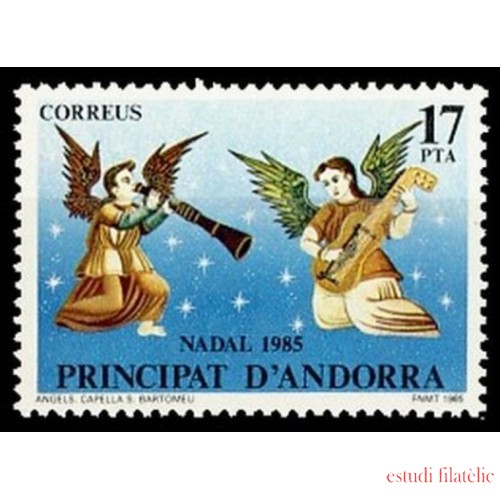 Andorra Española 189 1985 Navidad 85 MNH 