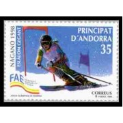 Andorra Española 261 1998 JJOO de invierno 98 MNH 