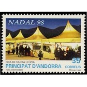 Andorra Española 267 1998 Navidad 98 MNH 