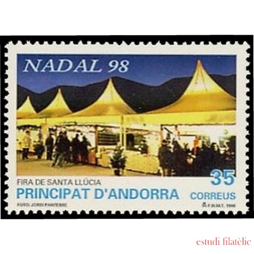 Andorra Española 267 1998 Navidad 98 MNH 