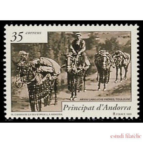 Andorra Española 270 1999 Historia Postal MNH 