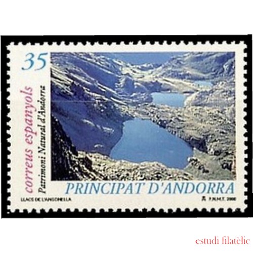 Andorra Española 277 2000 Patrimonio Natural MNH 