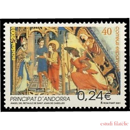 Andorra Española 289 2001  Navidad 2001 MNH 