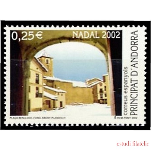 Andorra Española 300 2002 Navidad 2002 MNH 