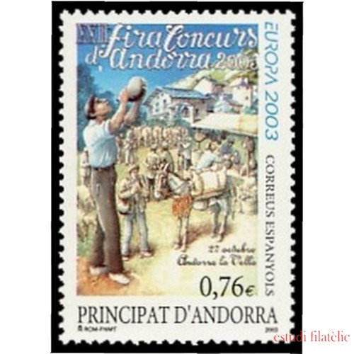 Andorra Española 306 2003 Europa MNH 