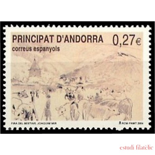 Andorra Española 315 2004 Patrimonio Artístico MNH 