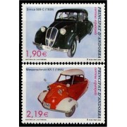 Andorra Española 319/20 2004 Historia del automóvil MNH 