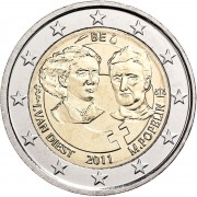 Bélgica 2011 2 € euros conmemorativos Centenario del Día Internacional de la Mujer