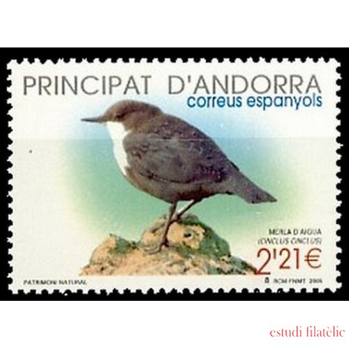 Andorra Española 332 2005 Patrimonio Natural MNH 