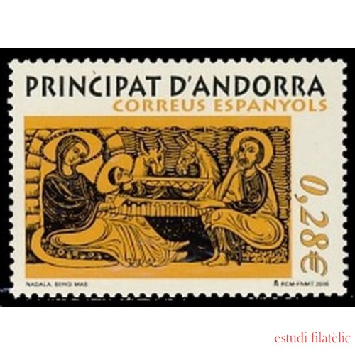 Andorra Española 333 2005  Navidad 05 MNH 