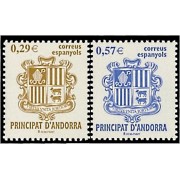 Andorra Española 335/36 2006 Principado de Andorra, escudos MNH