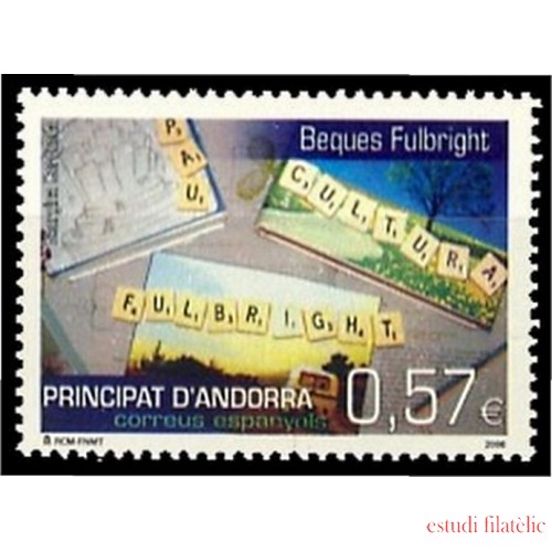 Andorra Española 340 2006 Becas Fullbright MNH 