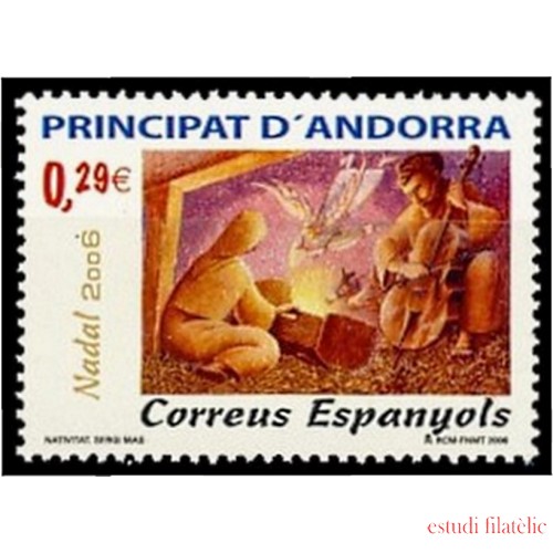 Andorra Española 342  2006 Navidad 2006 MNH 